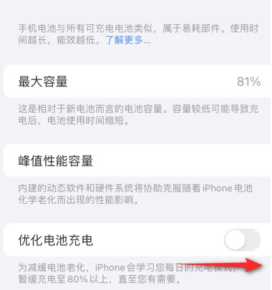 金台苹果15维修分享iPhone15充电到80%就充不进电了怎么办 