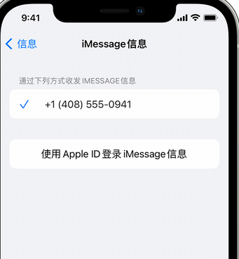 金台apple维修iPhone上无法正常发送iMessage信息 