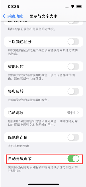 金台苹果15维修店分享iPhone 15 Pro系列屏幕亮度 