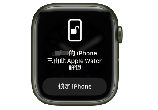 金台苹果手机维修分享用 AppleWatch 解锁配备面容 ID 的 iPhone方法 